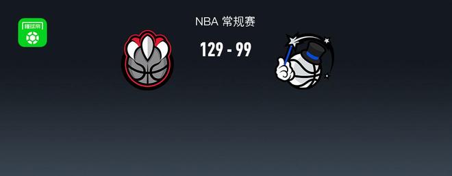 NBA战报:猛龙129-99魔术,斯科蒂-巴恩斯28+6+4